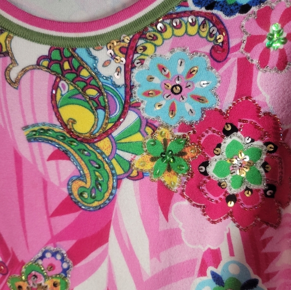 Alberto Makali Embellished Haute Couture Top Size Small - Picture 7 of 8